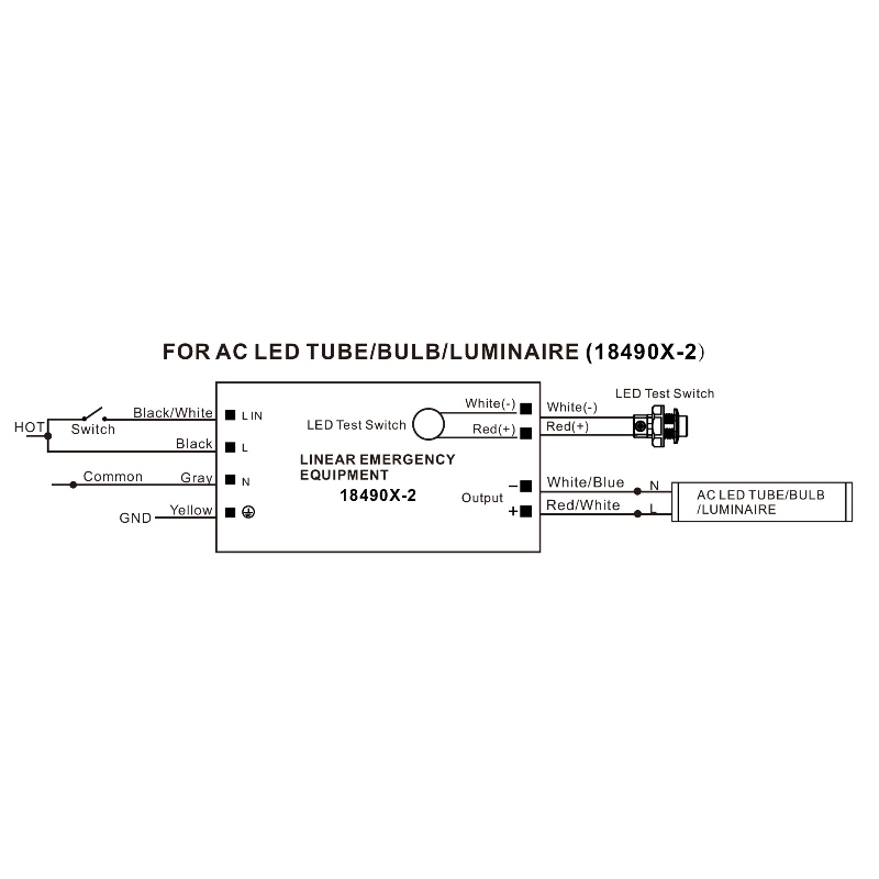 18490X-2 EQUIPO DE EMERGENCIA LINEAL