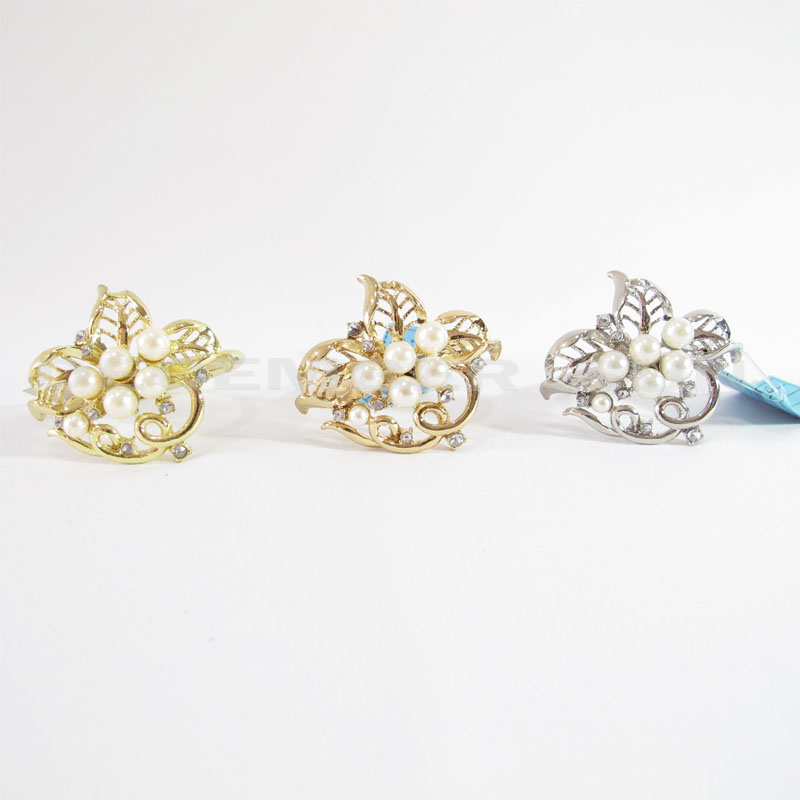 Venta caliente elegante y elegante servilletero de metal