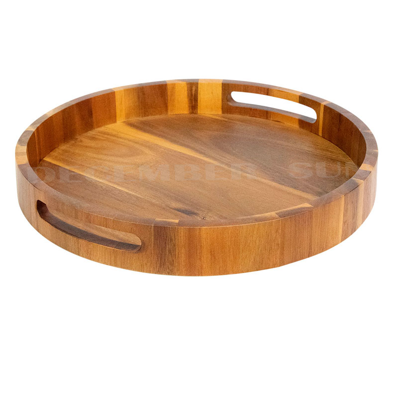 Venta bien bandeja de madera de bambú