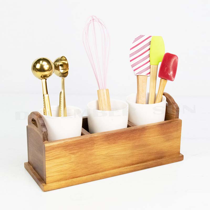 Herramienta y soporte de utensilios de cocina fáciles de usar.