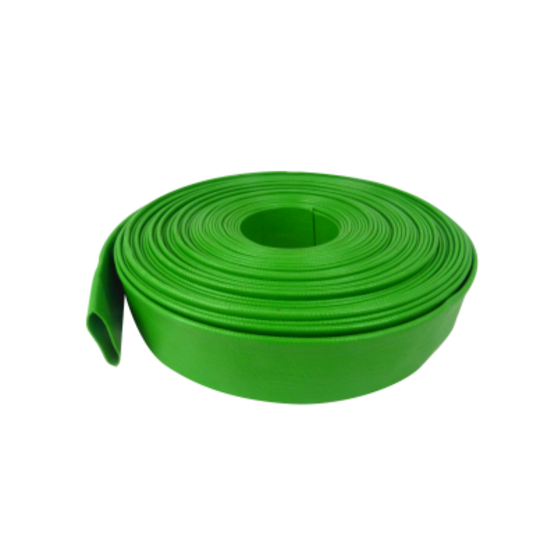 2019 venta caliente riego colorido agrícola manguera de bomba de agua de PVC de 1-8 pulgadas manguera plana