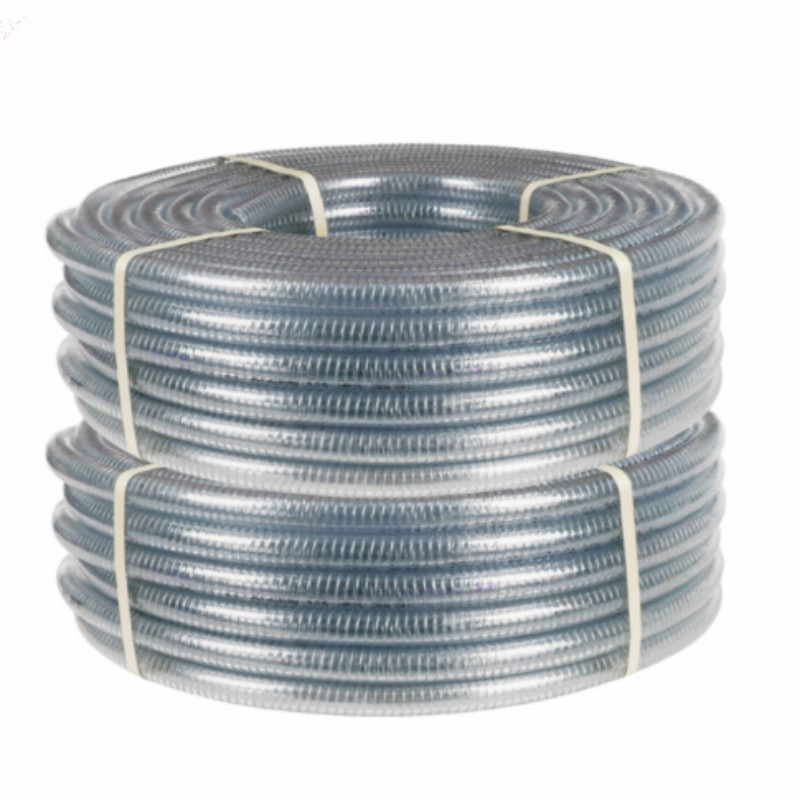 Manguera reforzada con alambre de acero espiral de PVC directo de fábrica con alta presión