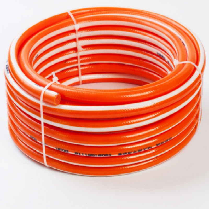 Colorido aire pvc trenzado lpg gas manguera directo de fábrica