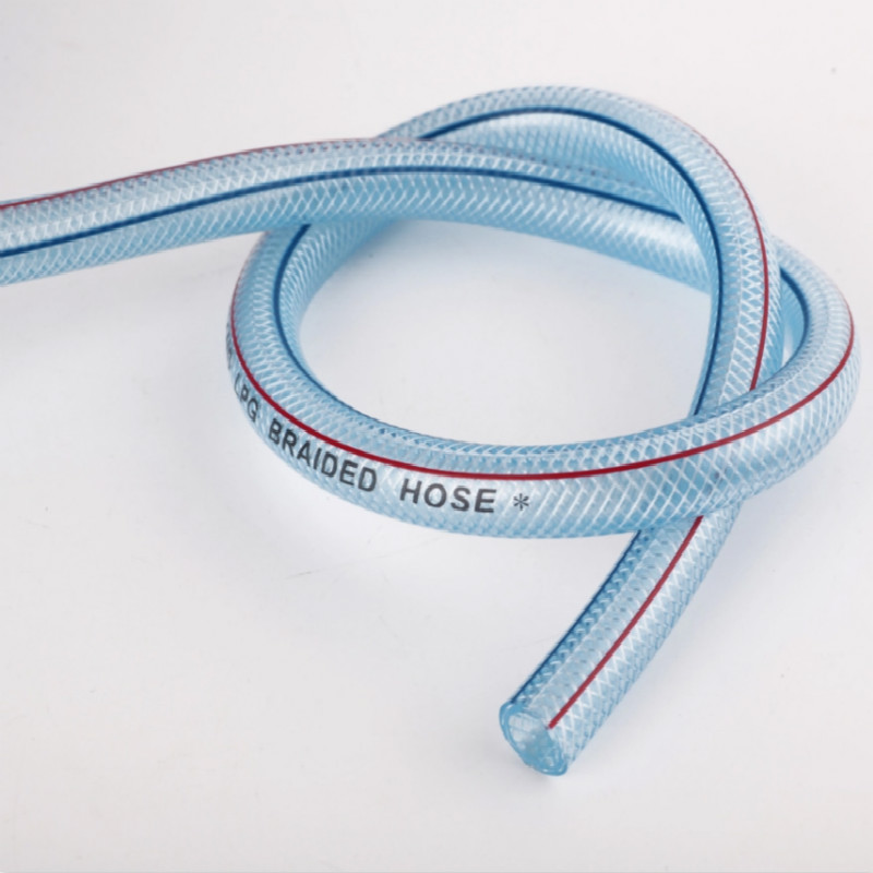 Tubo de agua Tubo trenzado flexible de plástico trenzado Manguera de agua de jardín de PVC