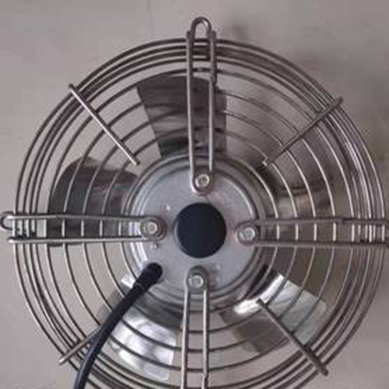 Ventilador de rotor externo de acero inoxidable con anticorrosión, alta temperatura, resistente al agua