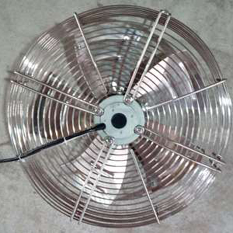 Ventilador de rotor externo de acero inoxidable con anticorrosión, alta temperatura, resistente al agua