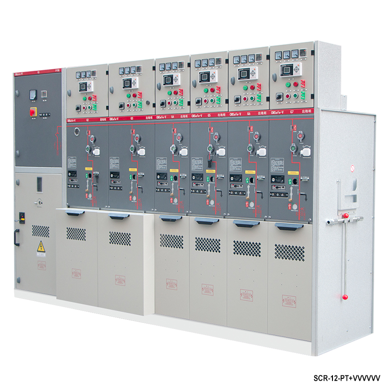 Equipo de distribución compacto de alto voltaje con aislamiento de gas SF6 de 2020 más vendido 12kv / 24kv