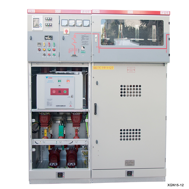 Aparamenta aislada en gas sf6 de alta tensión para interiores XGN15-24 (RMU) con distribución de alimentación de disyuntor (AIS)