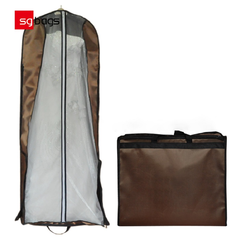 SGW04 Gran vestido de novia Impermeable Maleta Bolsa de doble uso Bolsa antipolvo Bolsa de vestido de novia Bolsas Ropa para vestido de novia