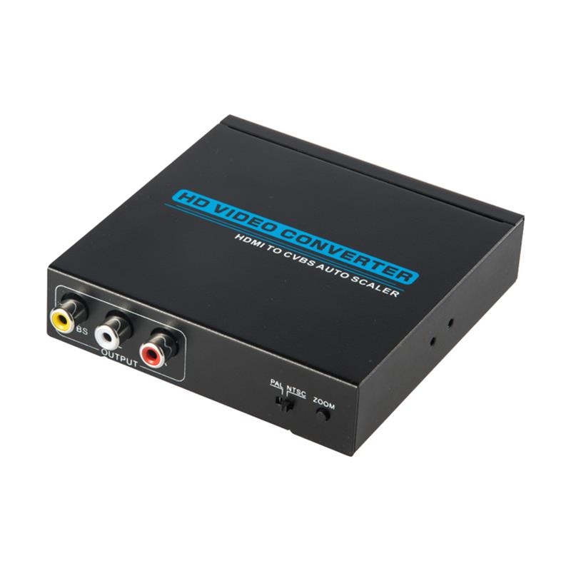 Convertidor HDMI a AV / CVBS de alta calidad Auto Scaler 1080P