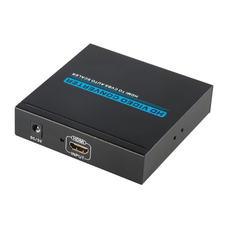 Convertidor HDMI a AV / CVBS de alta calidad Auto Scaler 1080P