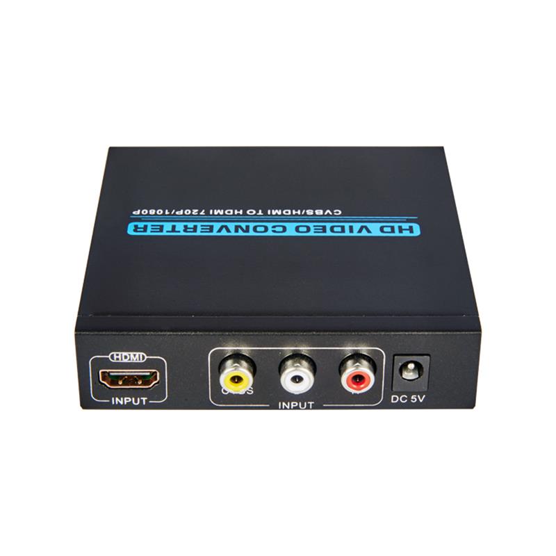 AV / CVBS + ESCALADOR CONVERTIDOR HDMI A HDMI (720P / 1080P)