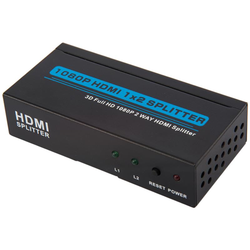 Dos puertos HDMI 1x2 Splitter Soporte 3D Full HD 1080P