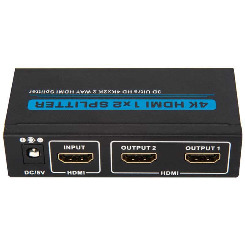 V1.4 2 puertos HDMI 1x2 Splitter 3D Ultra HD 4Kx2K / 30Hz