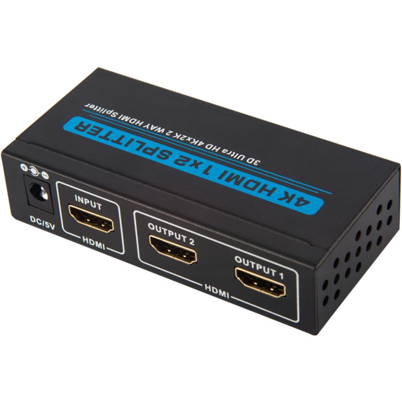 V1.4 2 puertos HDMI 1x2 Splitter 3D Ultra HD 4Kx2K / 30Hz