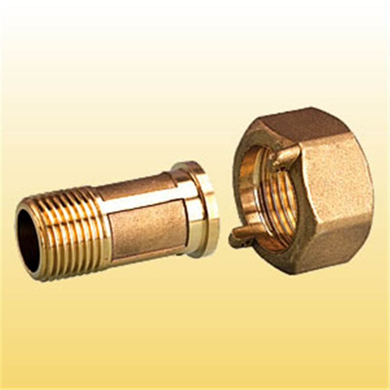 Conector de medidor de agua de latón