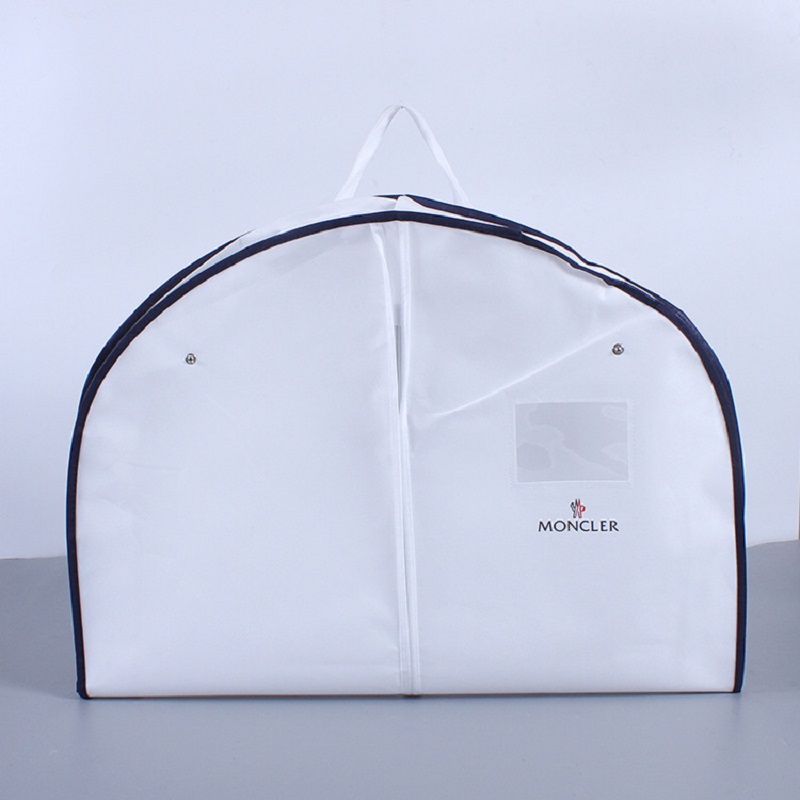 SGW20 Precio barato Blanco Ziplock Bolsa Cubierta de traje Bolsas de ropa para trajes de viaje