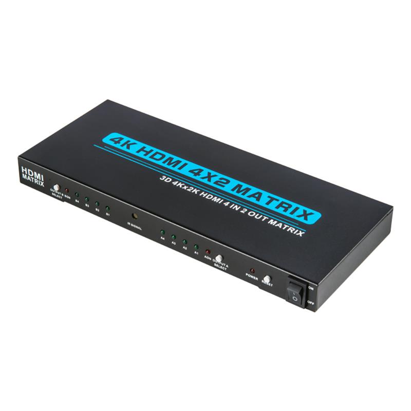 V1.4 4K / 30Hz Matriz HDMI 4x2 con soporte EDID 3D Ultra HD 4Kx2K