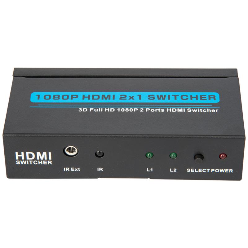 V1.3 HDMI 2x1 Switcher Soporte 3D Full HD 1080P