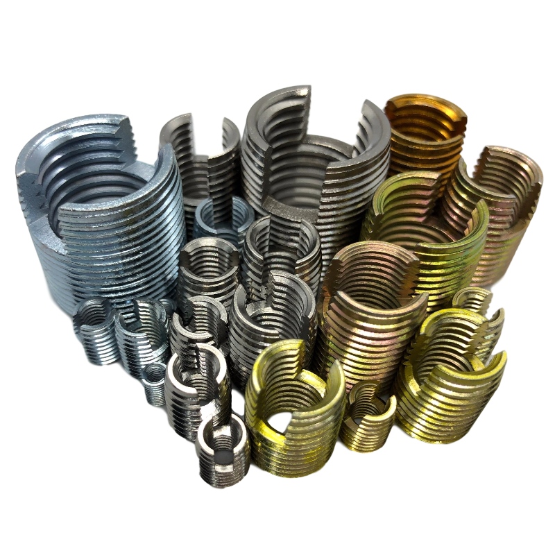 302 000 050.500 302 M5 * 0.8 * 8 * 1 * 10L insertos de hilo autorroscantes con ranura de corte