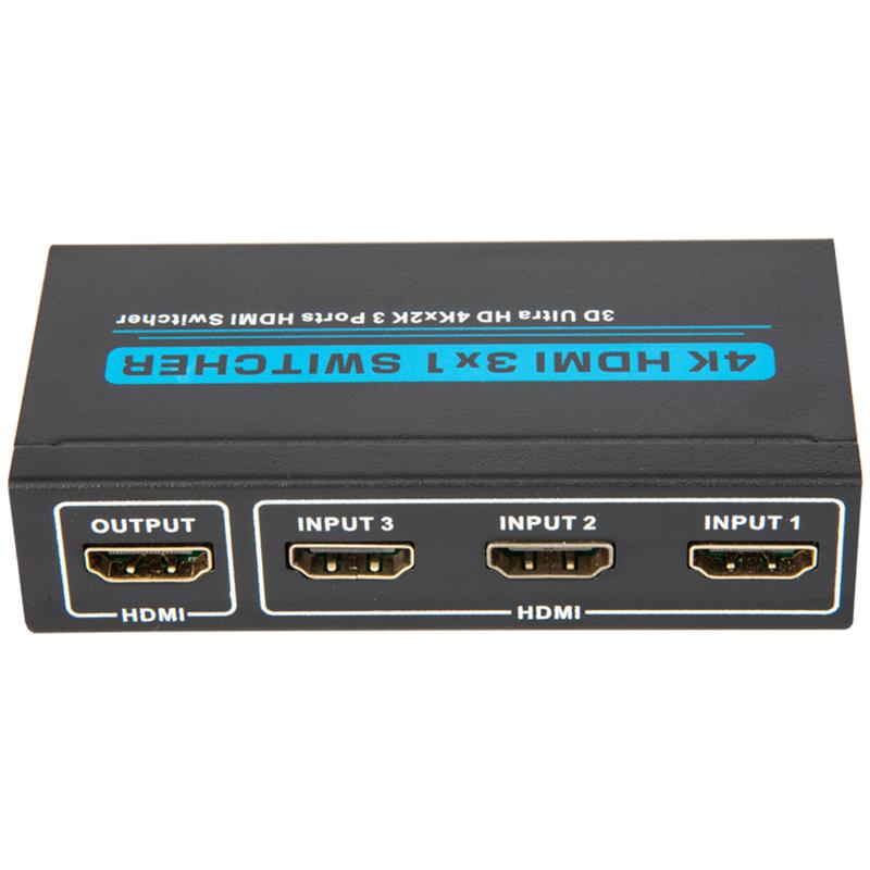 Intercambiador v1.4 K / 30hz HDMI 3X1 de apoyo a 3D hiperresolución 4k * 2k / 30hz