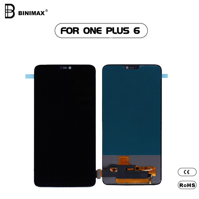 Módulos de pantalla LCD SmartPhone Pantalla BINIMAX para celular ONE PLUS 6