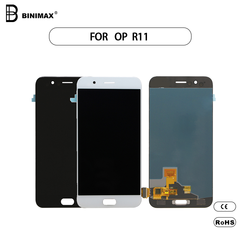 Pantallas de telefonía móvil TFT LCD combinaciones de pantallas binamax para oppo R11