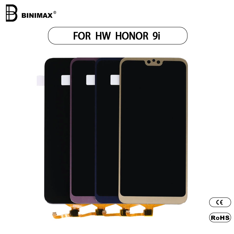 Teléfono binamax para HW honor 9i, pantalla de cristal líquido TDT.