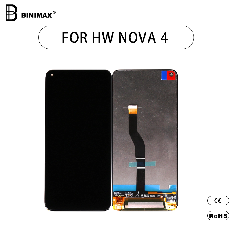 BINIMAX Pantalla de montaje de pantalla TFT LCD para teléfonos móviles para HW nova 4