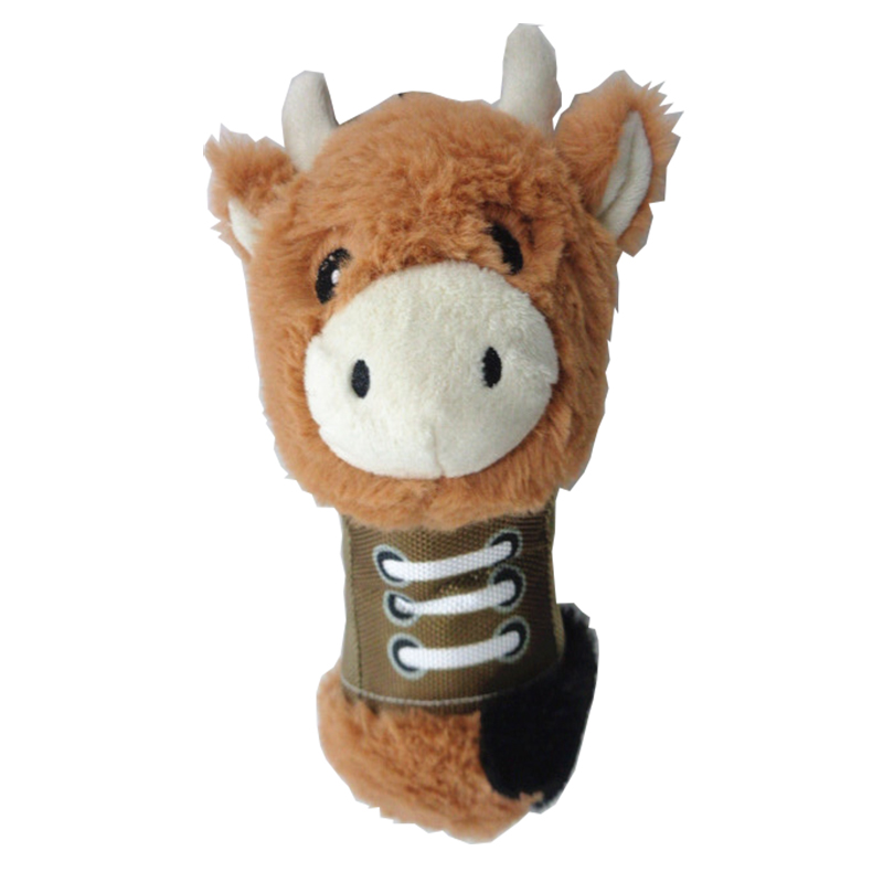 Juguete para mascotas de felpa de felpa de juguete para mascotas con chirrido para divertirse