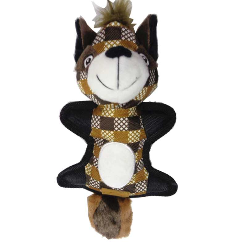 Lindo animal de peluche de juguete para mascotas con juguete para masticar perro squeker