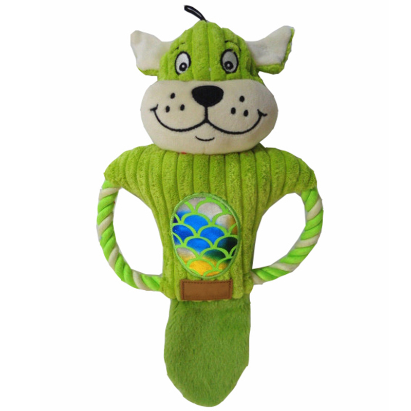 Juguete de peluche ecológico de peluche para mascotas