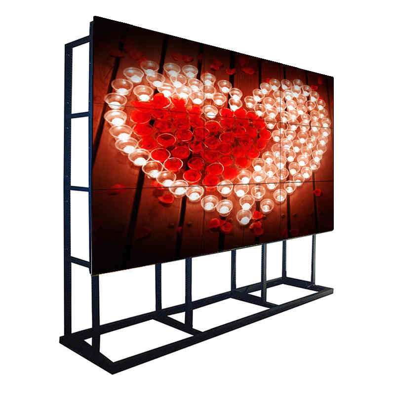 Bisel de 55 pulgadas y 3,5 mm Bisel 700 Nit LCD Video Walls Pantalla del monitor del sistema con panel LG para Command Center, centro comercial, sala de control de Chain Store