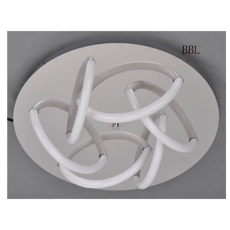Lámpara de techo LED con tubo de arco acrílico
