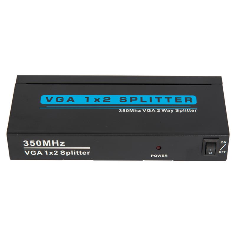 350MHz 2 vías VGA 1x2 Splitter Support 1080P