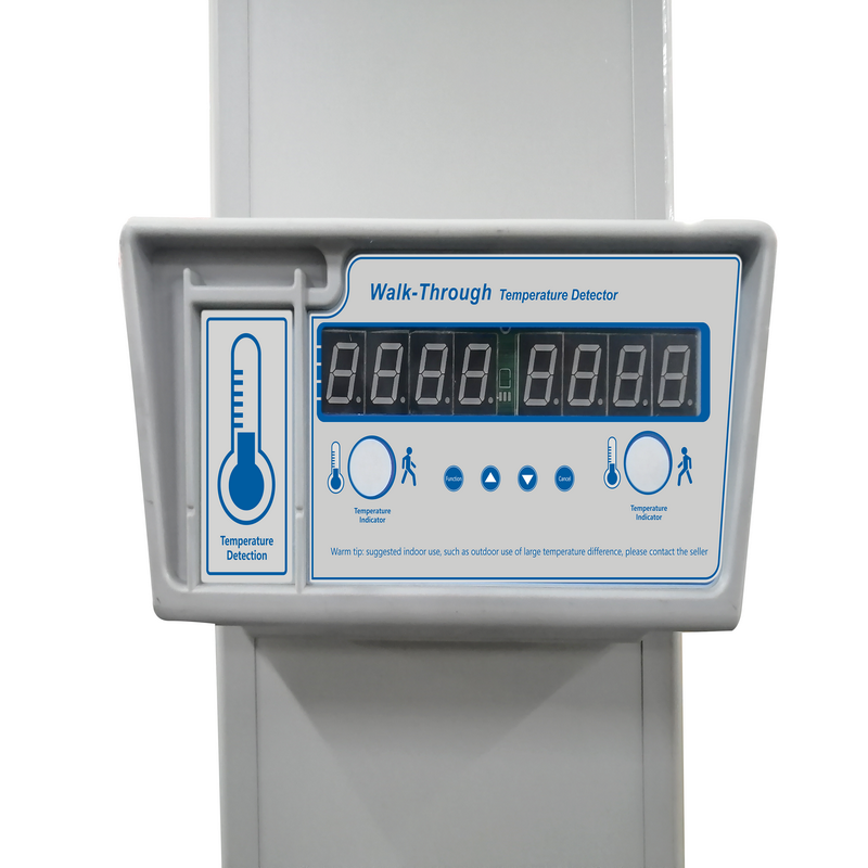 Sensor inteligente de comercialización térmica. Detector de metales y temperatura humana en gran escala y polivalente.