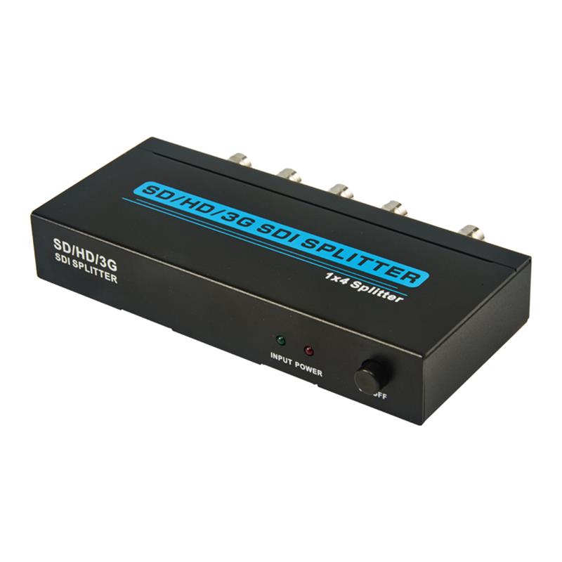 SD / HD / 3G SDI 1x4 SPLITTER Soporte 1080P