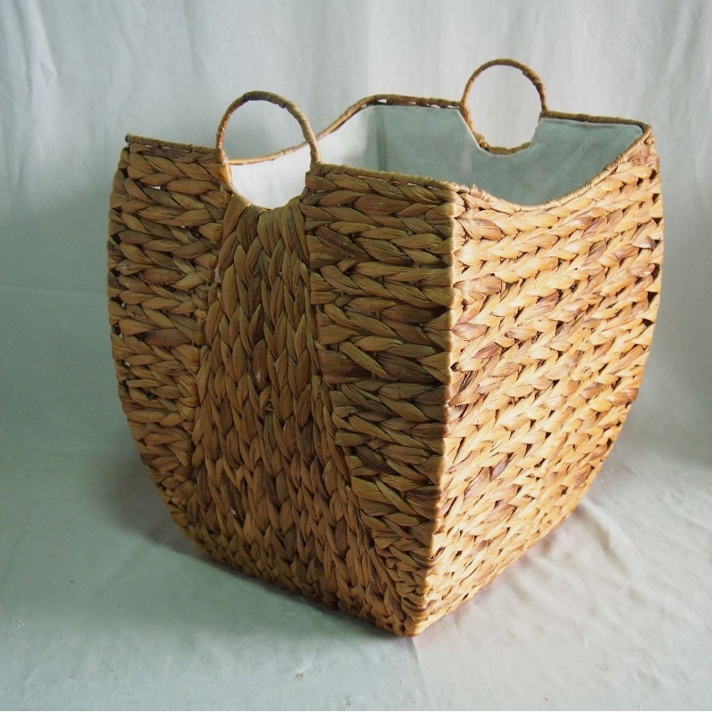 Cesta de almacenamiento de jacinto de agua