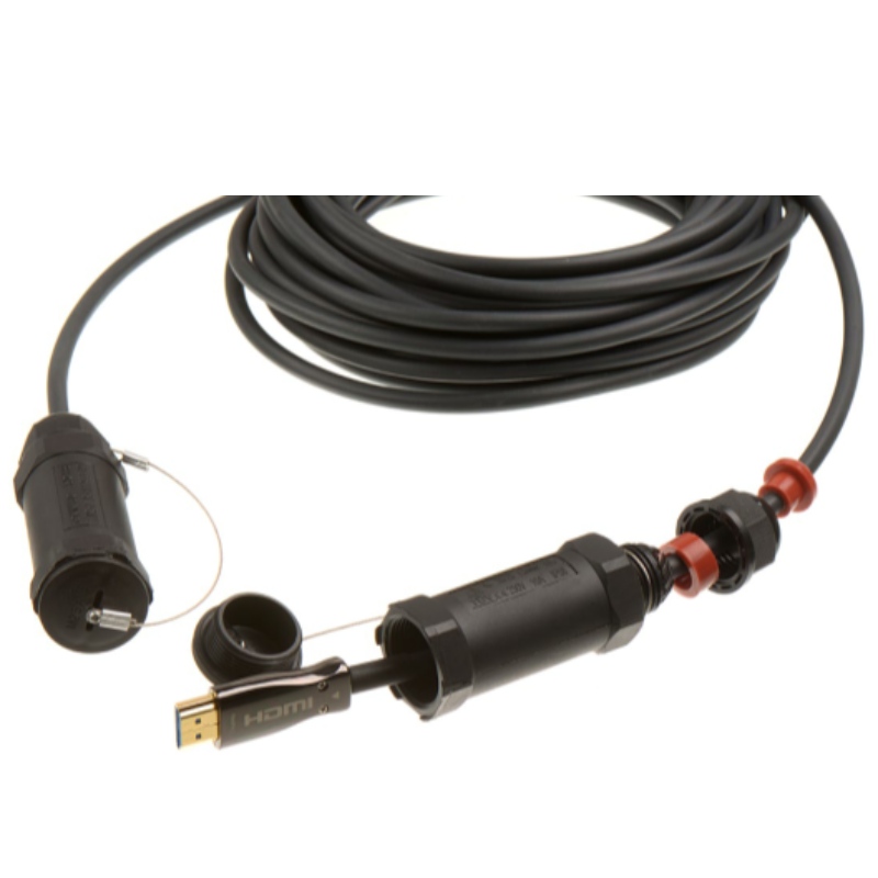 Precio de fábrica Soporte de cable de fibra óptica blindado HDMI aoc 8k @ 60hz 32.4Gbps HDCP1.4 3D