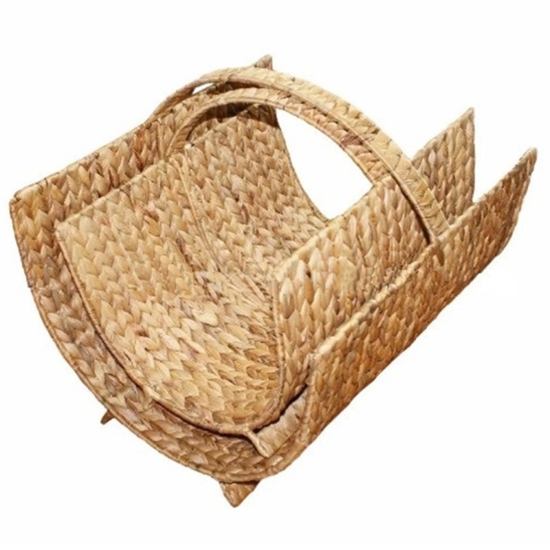 Cesta de almacenamiento de revistas con asa