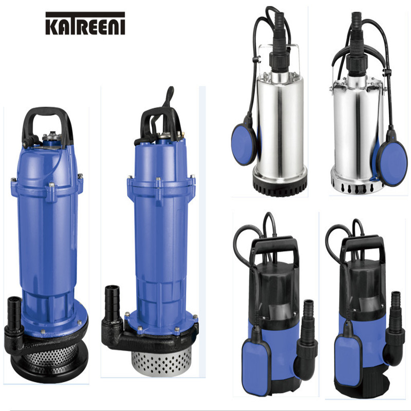 Tubos de aluminio QDX, interruptores flotantes, bombas sumergibles.