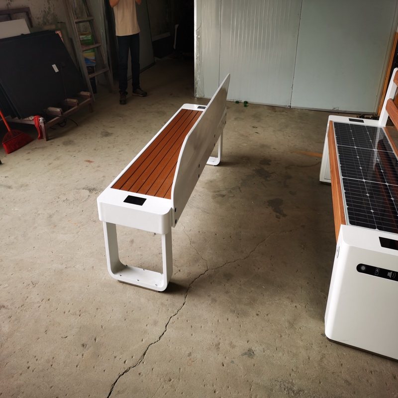 Hot Marketing High Quality Bluetooth Intelligent WiFi USB recarga solar taburet Park