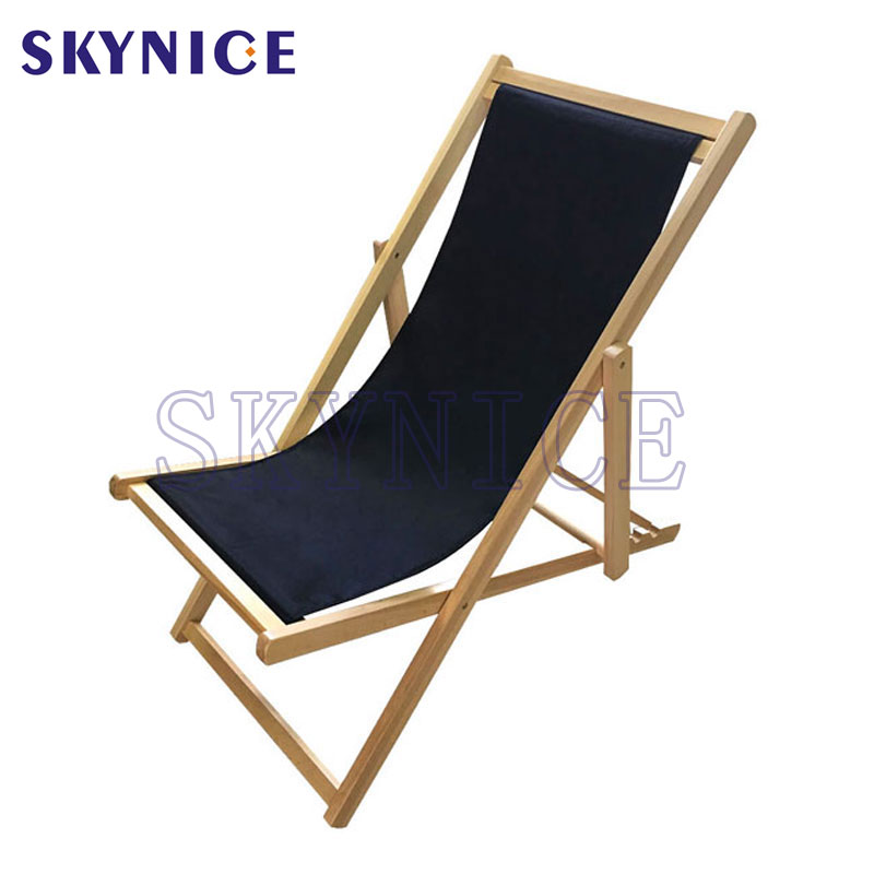 Silla plegable de madera