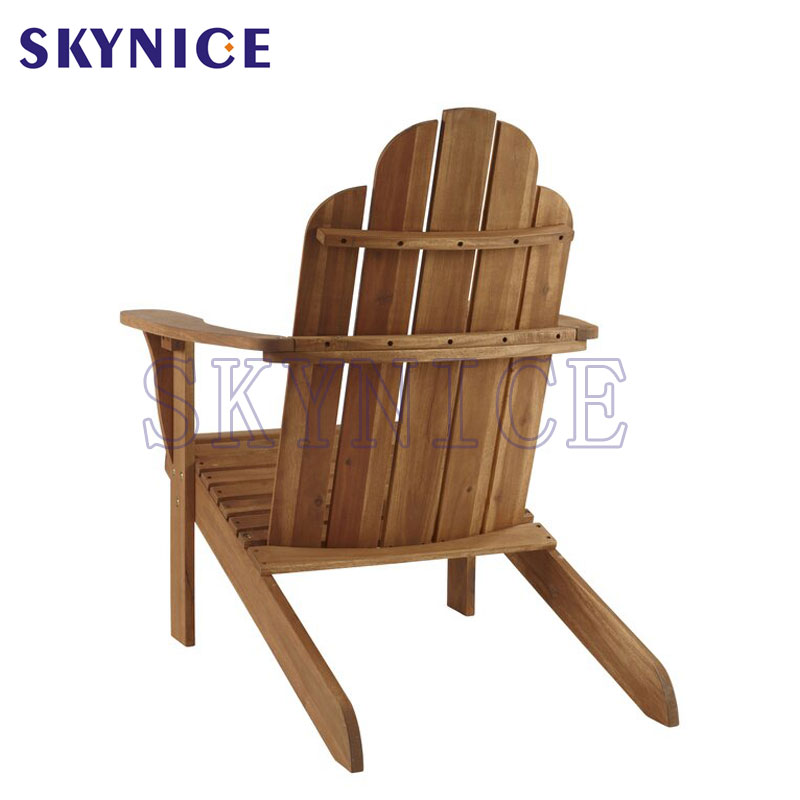 Jardín al aire libre de madera silla Adirondack