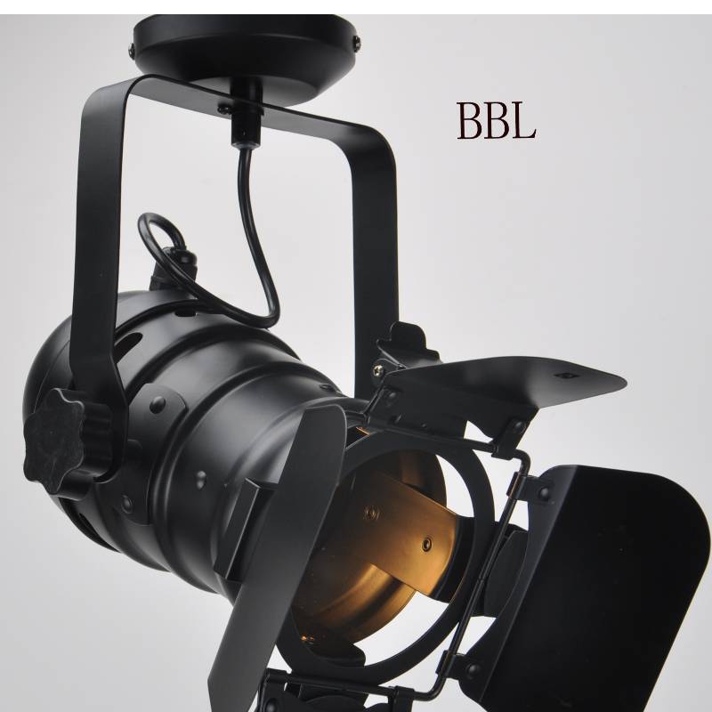 Movie spot light-1 con tapa y soporte en U, puede ajustar la dirección