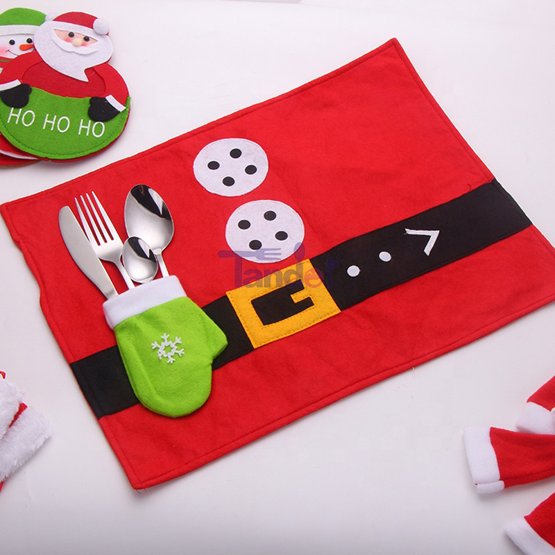 Creativo producto de decoración navideña Christmas Table Mat