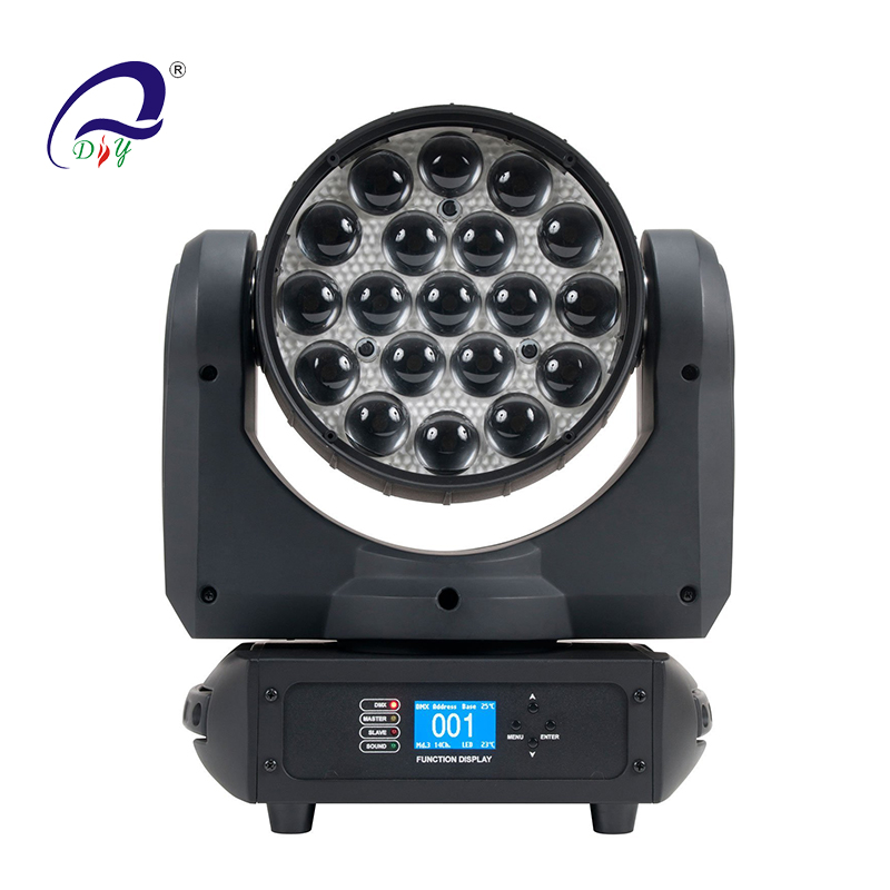 PL - 65 19 * 12 W lavado de agua LED zoom stage and disco cabecera