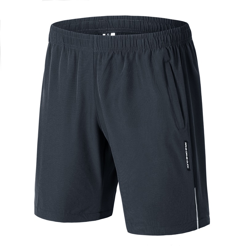 Hombres calientes de la venta negro liso cordón personalizado gimnasio desgaste pantalones cortos de fitness streetwear pantalones cortos deportivos