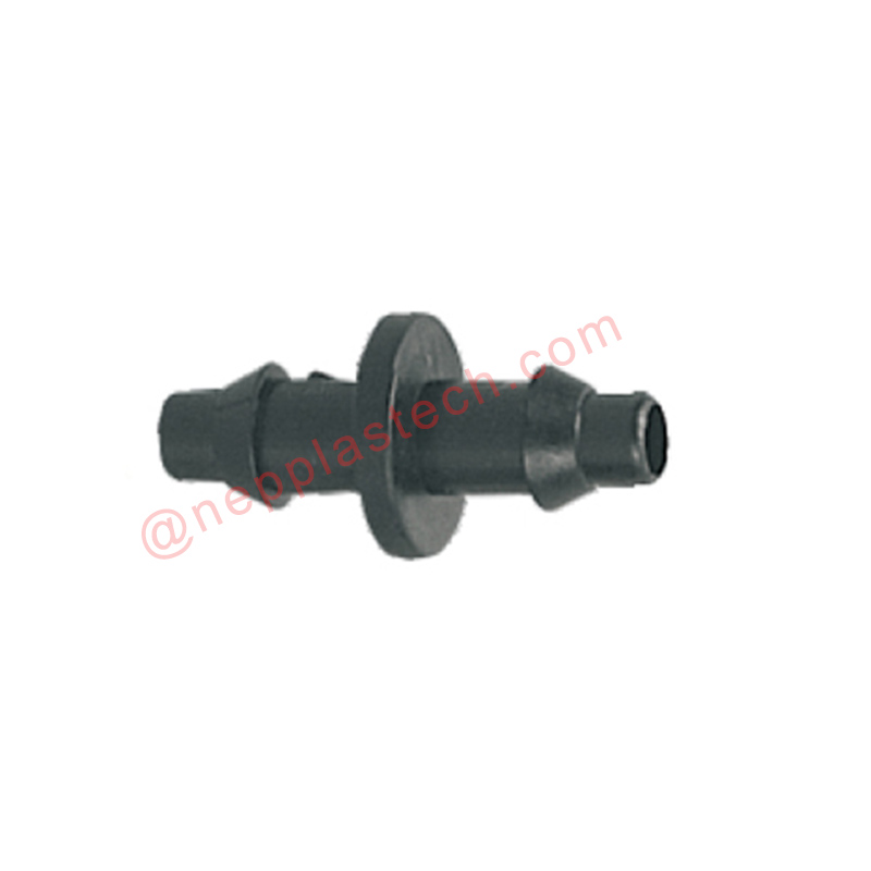 Sistema de riego jardinero, gotas de maceta, ganchos dobles, ganchos rectos de 4,7 mm, ganchos de 3 conexiones.