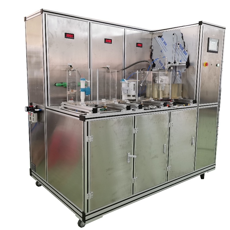 WY67 Válvulas de drenaje de ingesta de cisterna de inodoro Accesorios Accesorios de tanque de agua de WC Máquina de prueba